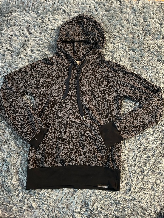 Wesc Other - WEZC Black Patterned Hoodie Sweatshirt